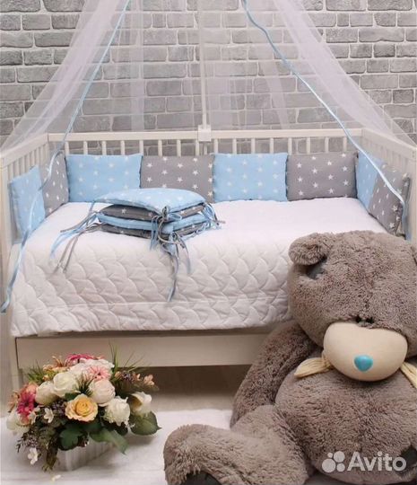 Бортики в кроватку бу