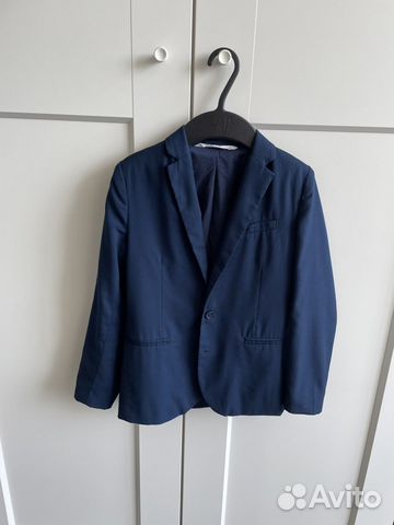 Пиджак школьный для мальчика 128