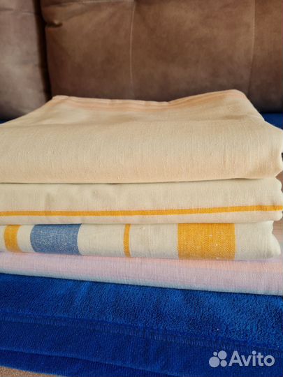 Простыни лён СССР