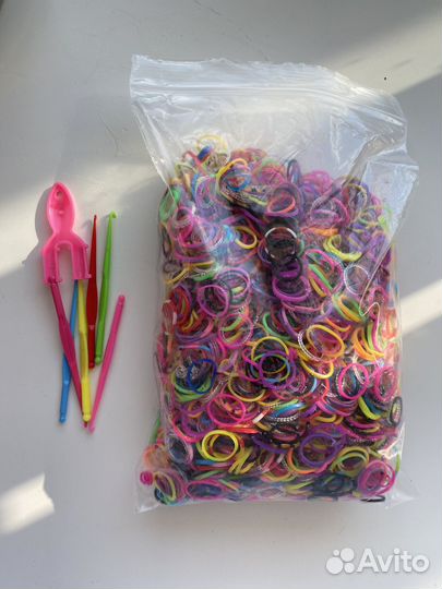 Силиконовые резиночки для причесок и для рукоделия