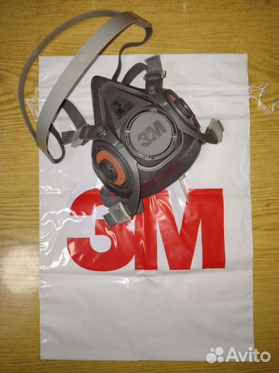 Полумаска 3м 6300 (L) комплект