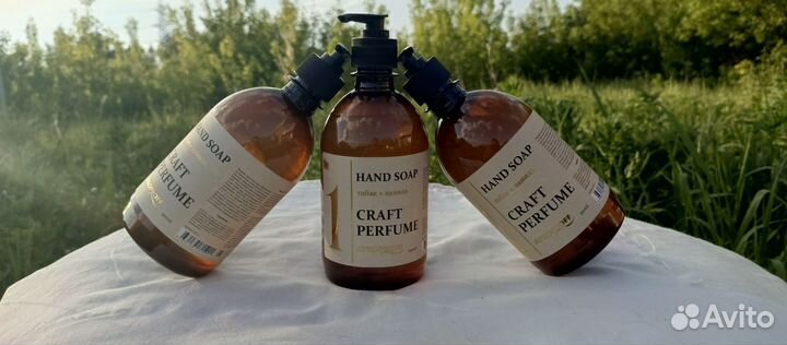 Жидкое мыло для рук Табак-Ваниль