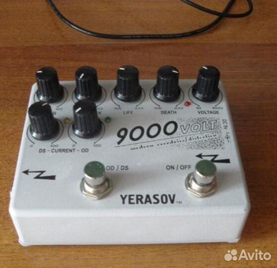 Гитарная педаль yerasov 9000volt торг/обмен