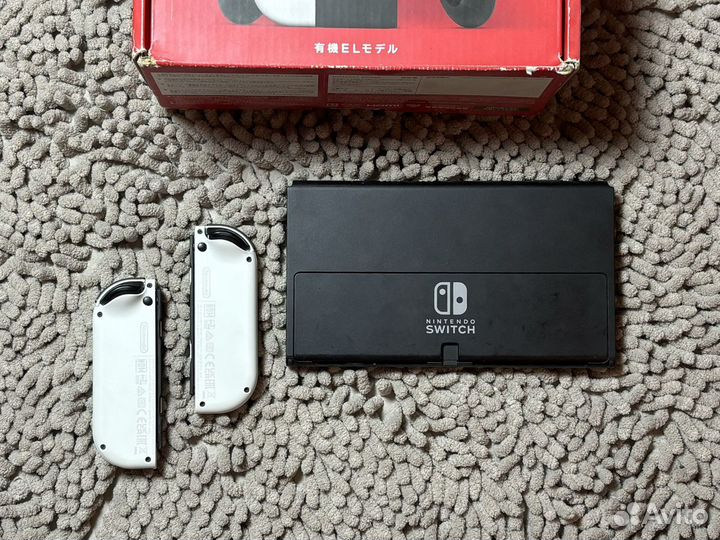 Nintendo Switch Oled прошитая +256gb +игры