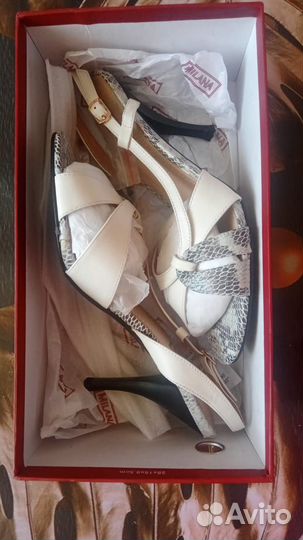 Босоножки новые нат. кожа Milana 38р