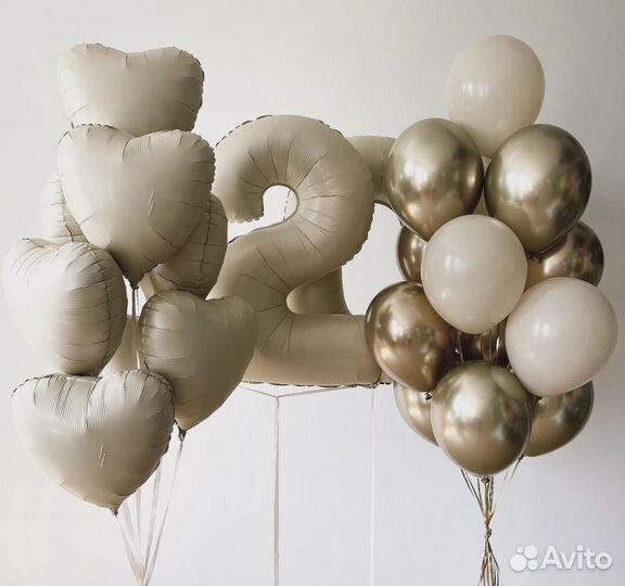 Воздушные шары с гелием на день рождения