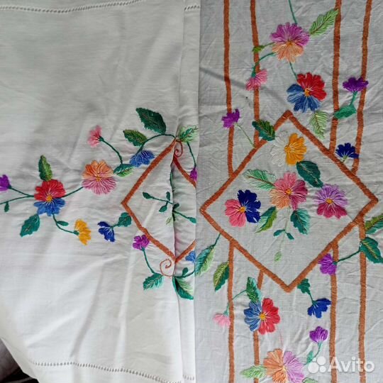 Изделия с вышивкой времён СССР винтаж