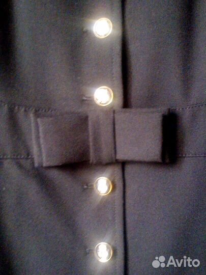 Школьный сарафан Duwali (черный) р. 134