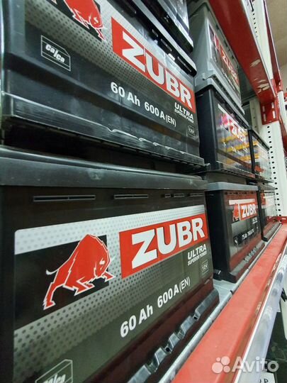 Аккумулятор Zubr 75Ah 760A прямая