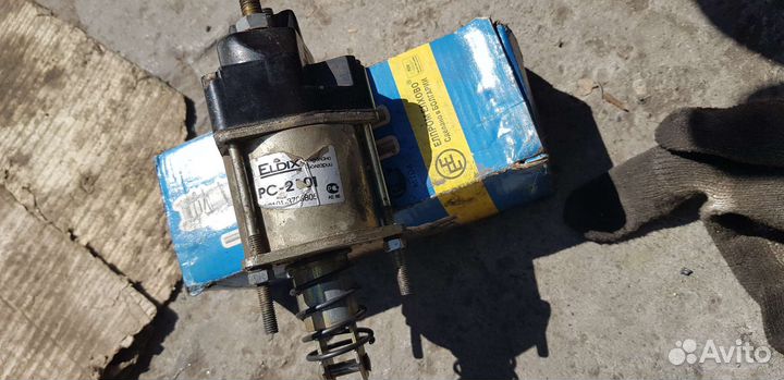 Реле стартера втягивающее ваз 2101-07