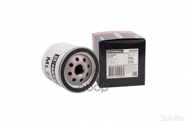 Фильтр масляный ML2244 marshall