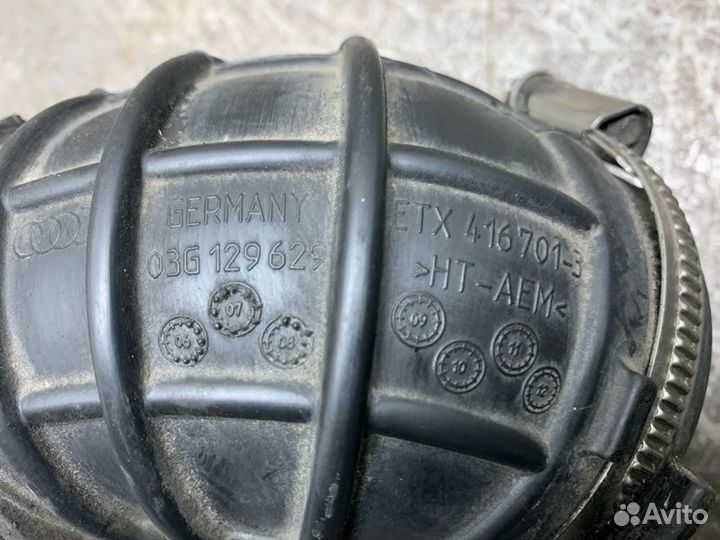 Патрубок интеркулера Audi A4 универсал caga 2008