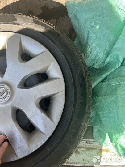 Зимние колеса в сборе r16 на nissan