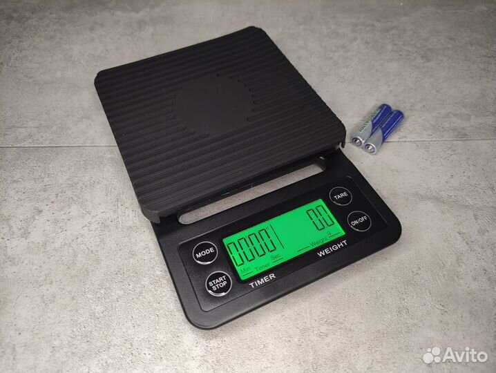 Электронные весы для Кофе 5кг / 0.1г (новые)
