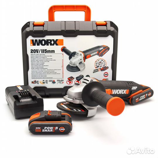 Болгарка Ушм Worx WX800