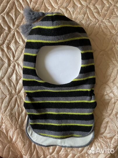 Шапка шлем Kerry и манишка H&M