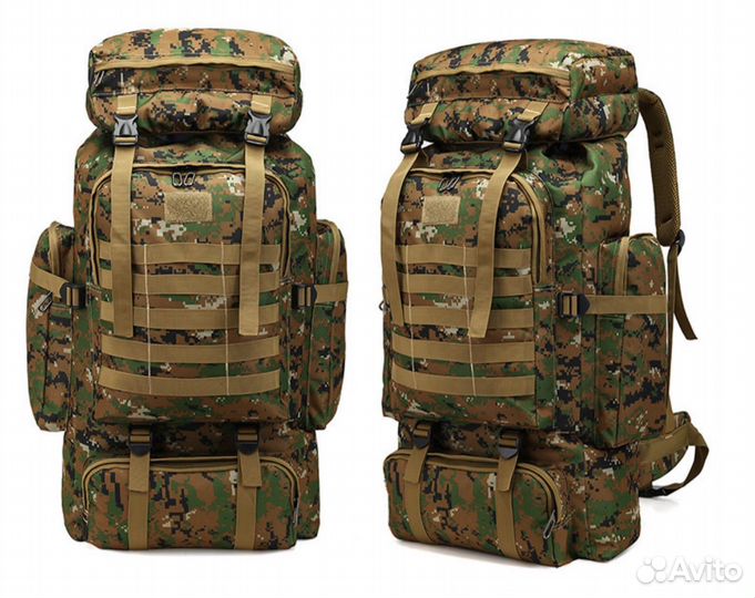 Рюкзак с клапаном тактический туристический