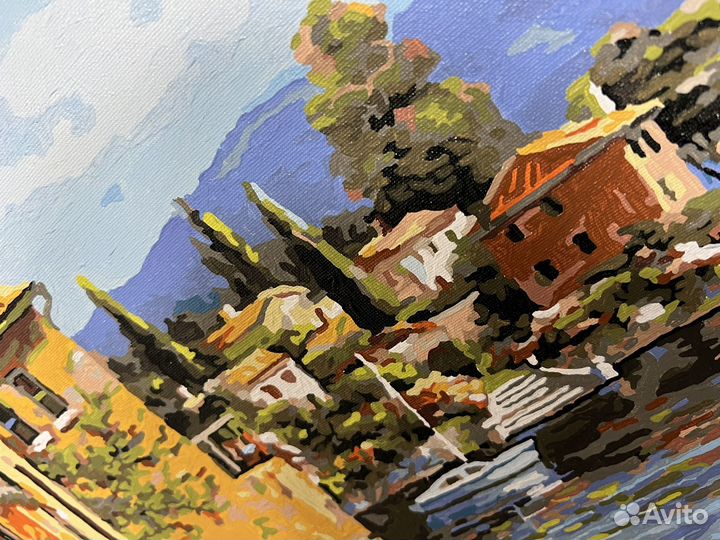 Картина Италия, побережье Амальфи