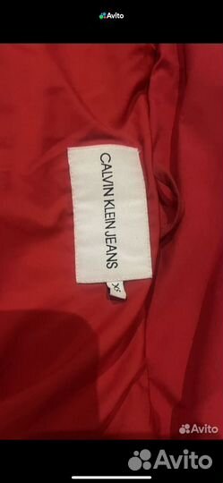 Calvin klein пуховик женский 42-46
