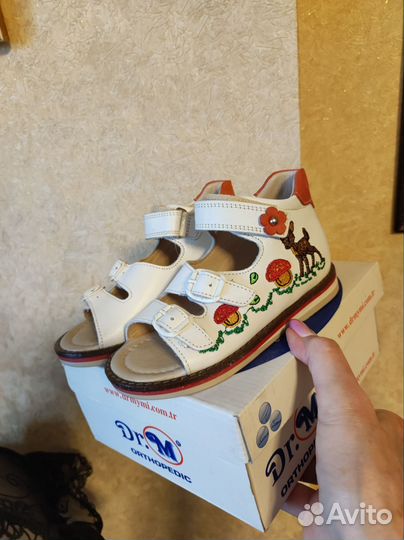 Новые ортопедические сандали кожа Dr.Mymi,25