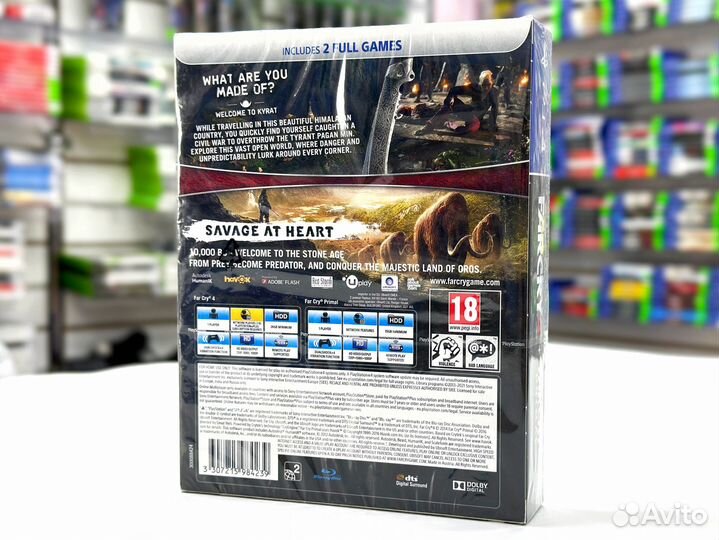 Far Cry 4 + Far Cry Primal (PS4) NEW