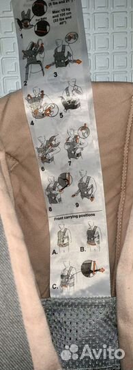 Кенгуру Эргорюкзак BabyBjоrn с 0 до 15 кг