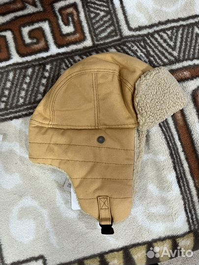 Шапка ушанка carhartt с мехом