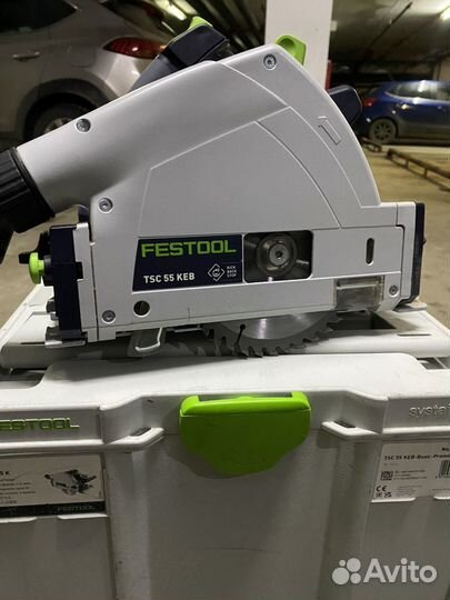 Погружная пила festool tsc 55