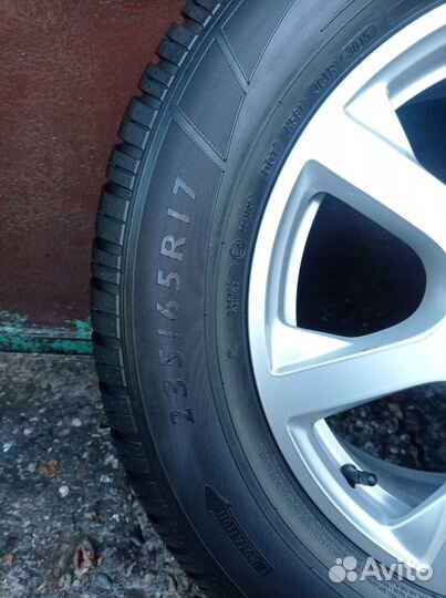 Зимняя резина r17 на дисках audi