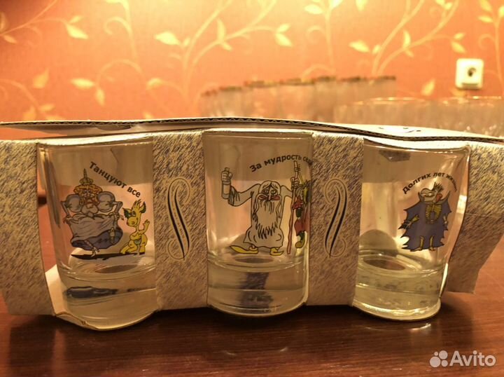 Набор стопок подарочный, 6 шт