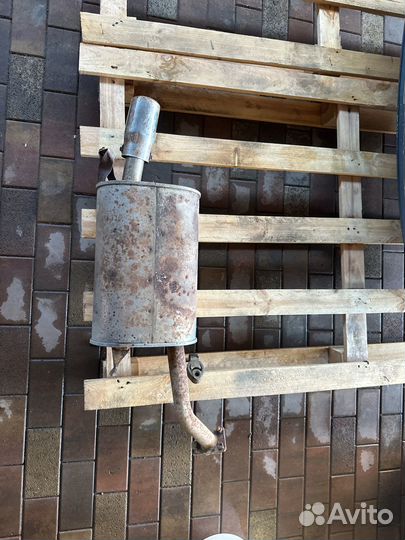 Задняя часть глушителя Mitsubishi Lancer 9