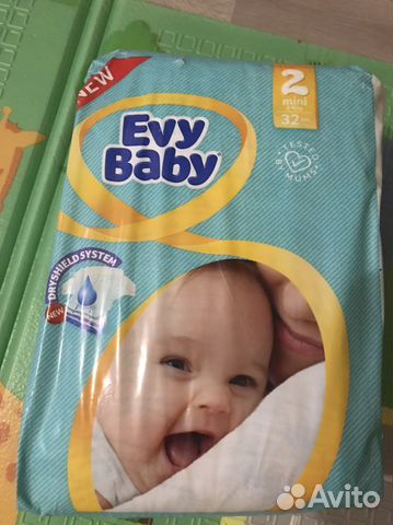 Подгузники evy baby 2