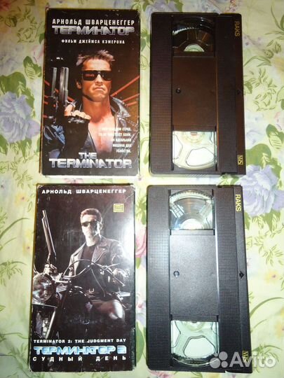 VHS Терминатор 1,2 / Робокоп 2 / Мортал Комбат