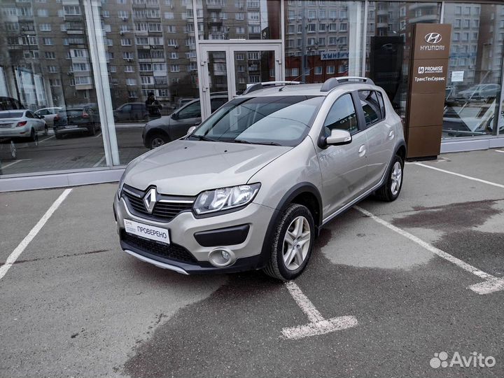 Renault Sandero Stepway 1.6 МТ, 2017, 55 307 км