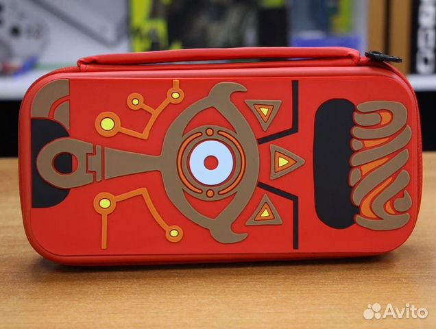 Защитная сумка Sheikah Slate Switch Zelda BotW Red