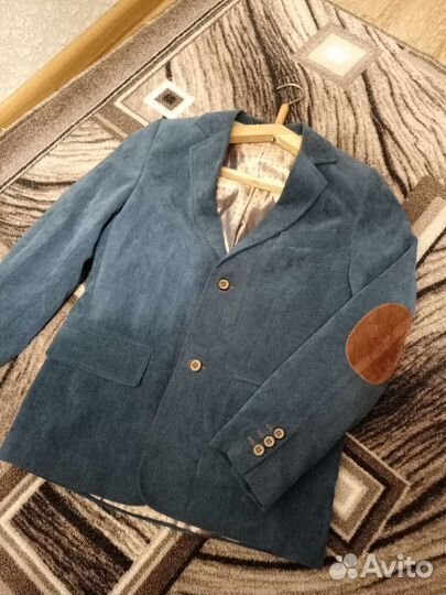 Пиджак микровильвет на р. 140