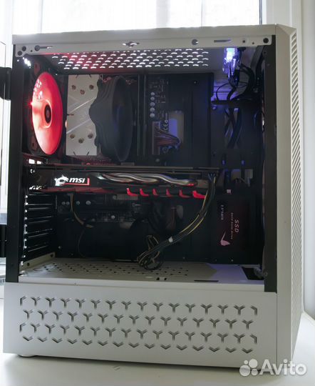 Игровой пк intel core i7, MSI RX 580 8GB