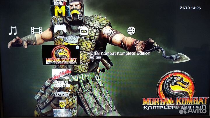 Sony PS3 Slim 320GB(Прошита) +35 игр