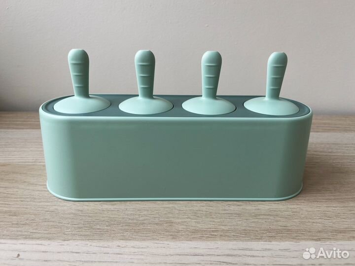 Силиконовые формы для мороженого 4 секции