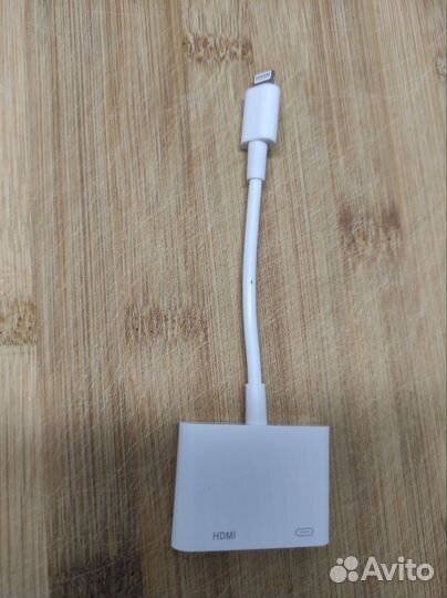 iPhone hdmi адаптер, переходник