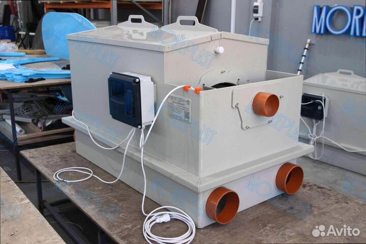 Барабанный фильтр для пруда 100м3