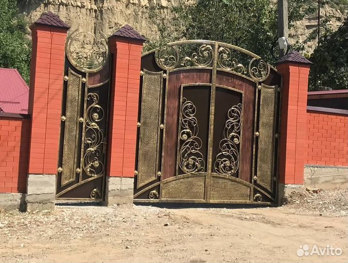 Кованные ворота