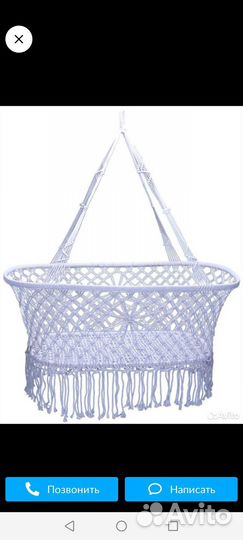 Подвесная люлька - колыбель