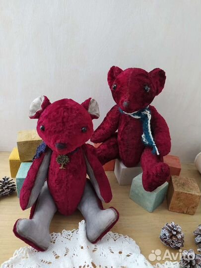 Плюшевый медведь. Ручная работа. Выкройка СССР