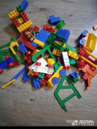 Конструктор детский железная дорога