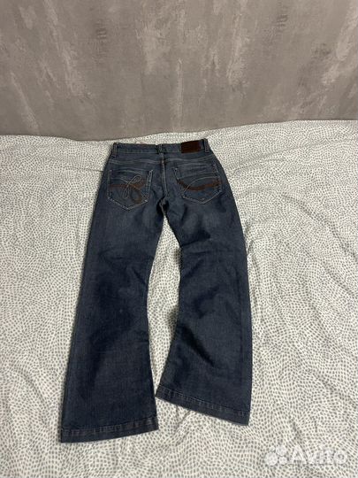 Джинсы мужские клеш широкие balenciaga y2k