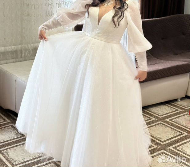 Свадебное платье 48 50 52