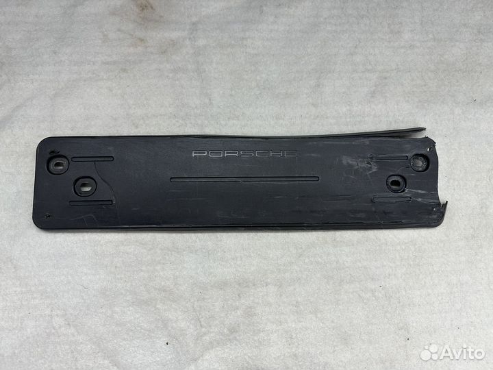 Площадка под гос. номер Porsche Cayenne 3 2018