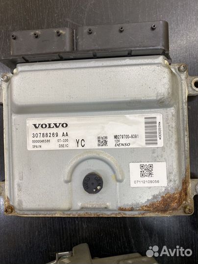 Эбу ключ замок Volvo xc70 3.2