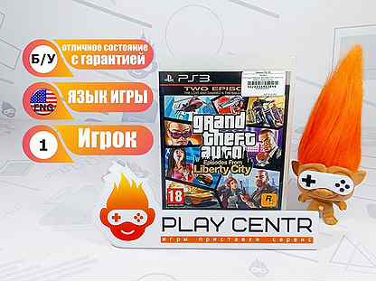 PS3 Grand Theft Auto Liberty City (GTA 4) б/у